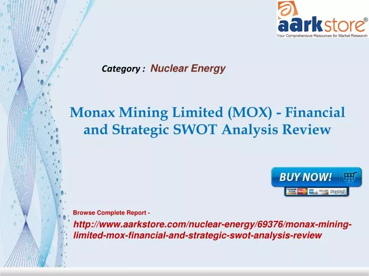 monax mining limited mox financial and strategic swot analysis review