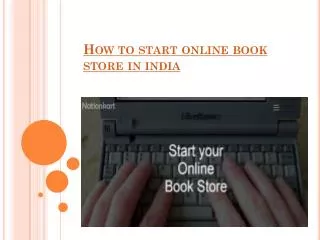 How to Start Online Book Store In India