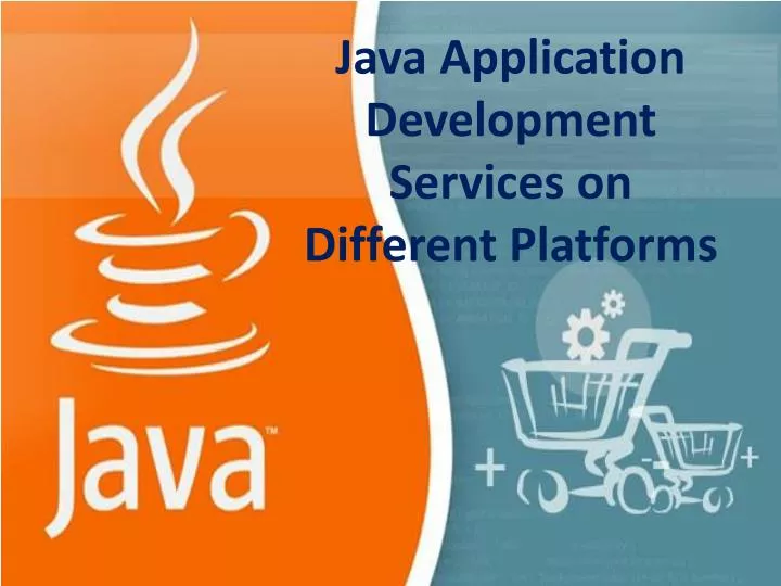 java application development services on different platforms