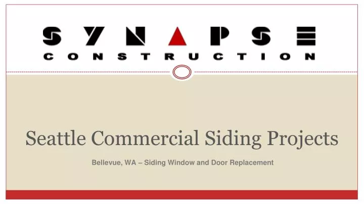 seattle commercial siding projects