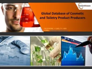 Global Database of Cosmetic and Toiletry Product Producers