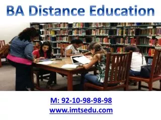 BA Distance Education sector 3 noida