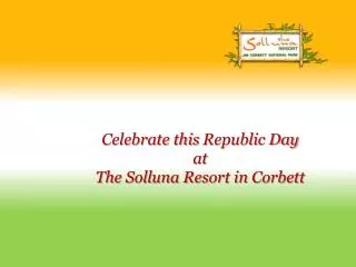 Celebrate republic day at resorts in corbett