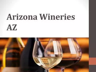Arizona Wineries AZ