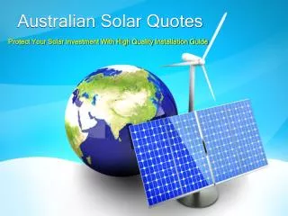 Protect Your Solar Investment With High Quality Installation