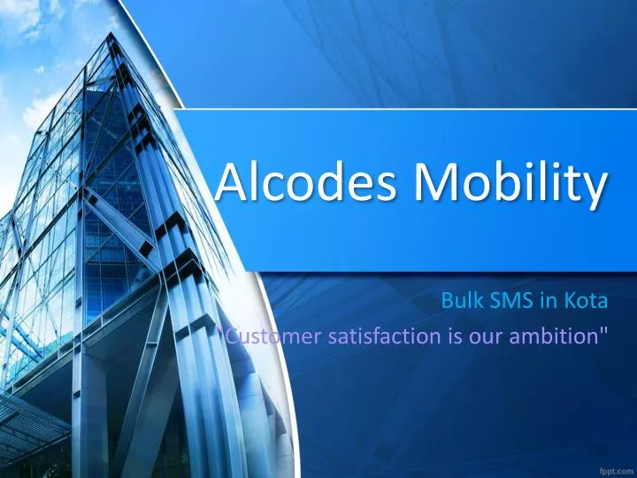 alcodes mobility
