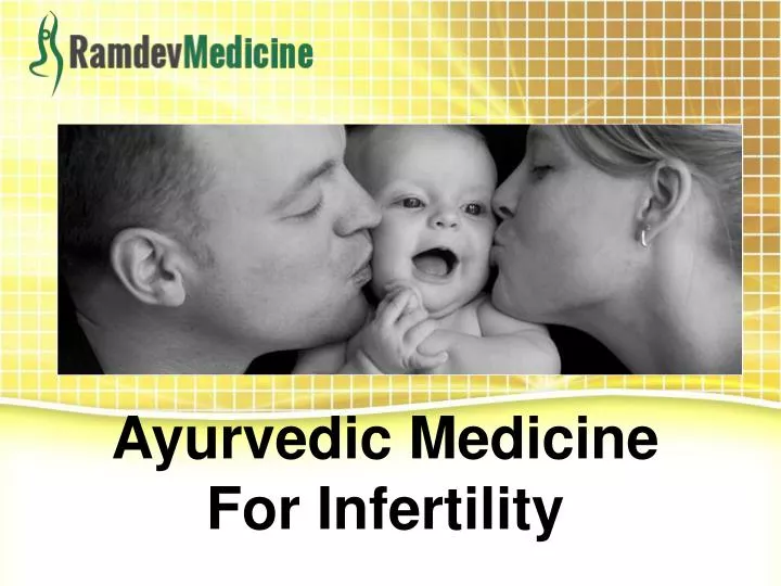 ayurvedic medicine for infertility