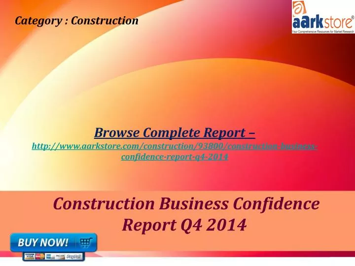 construction business confidence report q4 2014