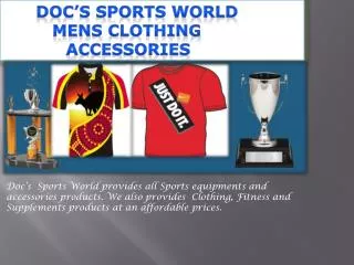 Docs Sports World Mens Clothing Accessories Biloela