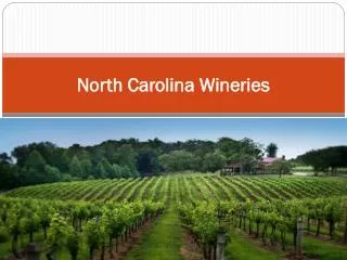 North Carolina Wineries