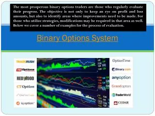 Binary Options Trading System