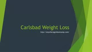 Carlsbad Weight Loss