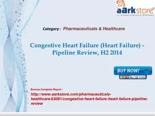 Aarkstore - Congestive Heart Failure (Heart Failure) - Pipel