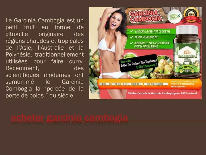 acheter garcinia cambogia