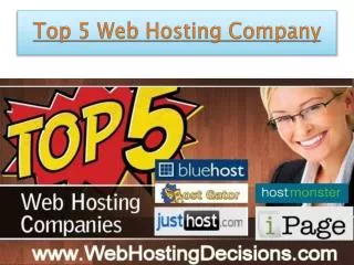 Web Hosting Decisions:A perfect Place For Hosting Soloution