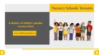 Toronto Day Care & Nursery Schools