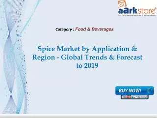 Aarkstore - Spice Market by Type Application & Region