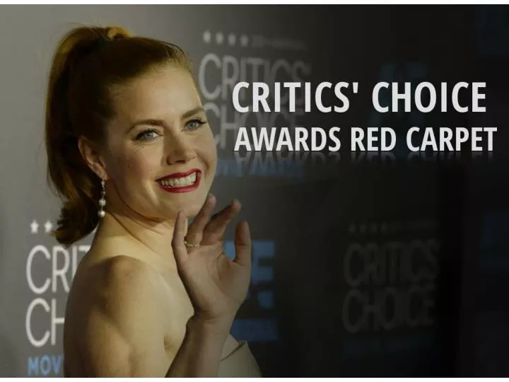 critics choice awards red carpet