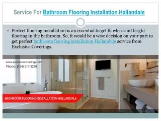 Bathroom Flooring Installation Service In Hallandale
