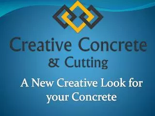 Creative Concrete and Cutting