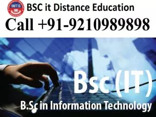 BSC IT Distance Education