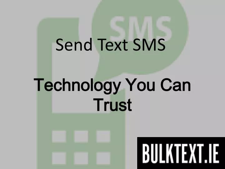 technology you can trust