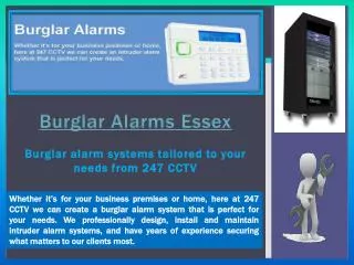 Wireless Burglar Alarms
