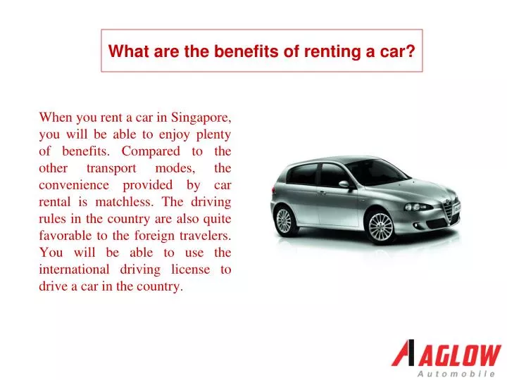 what are the benefits of renting a car
