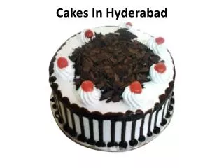 Cakes in Hyderabad