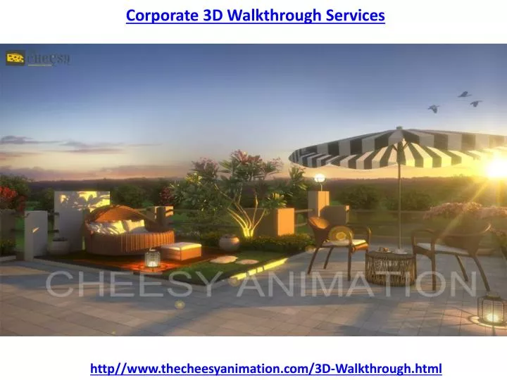 corporate 3d walkthrough services