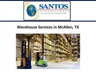 Warehouse Services in McAllen, TX