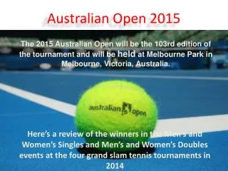 LIVSports.in | Australian Open 2015
