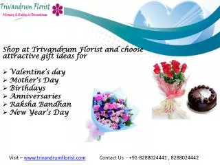 Send Flowers To Trivandrum