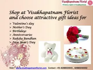 Send Flowers To Visakhapatnam