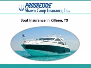 Boat Insurance In Killeen