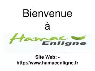 hamac chaise