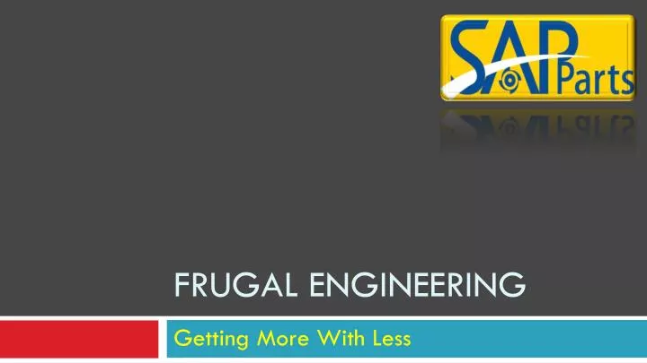 frugal engineering
