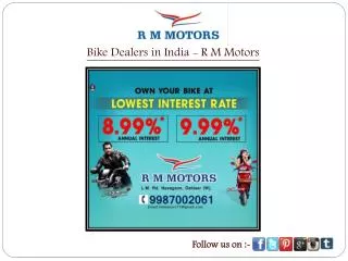 Bike Dealers in India - R M Motors