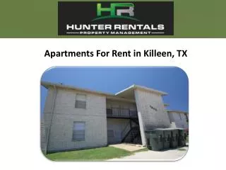 Apartments For Rent in Killeen, TX