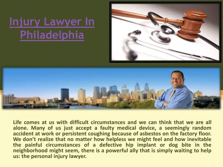 injury lawyer in philadelphia