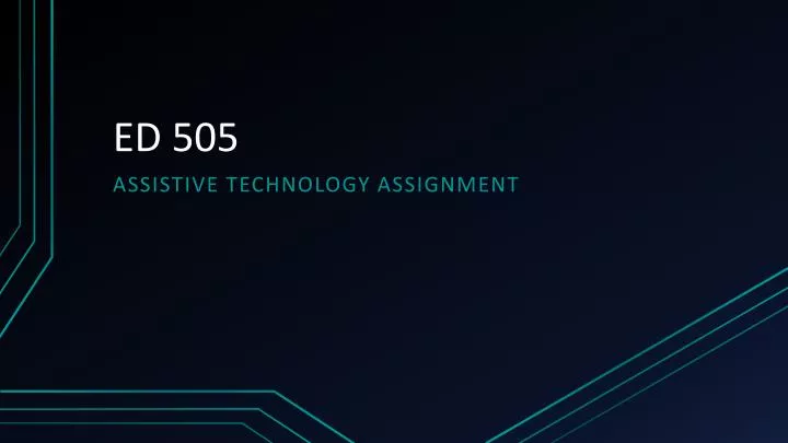 ed 505