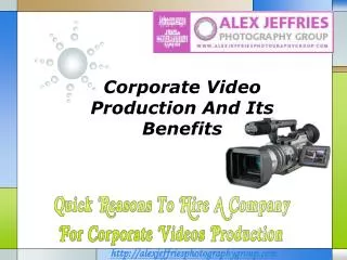 Corporate Video Production Company Dubai