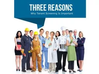Three Reasons Why Tenant Screening Is Important