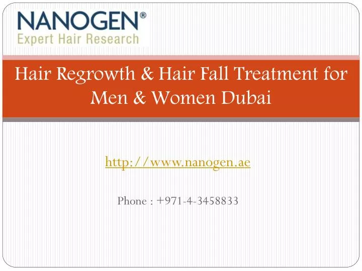 hair regrowth hair fall treatment for men women dubai