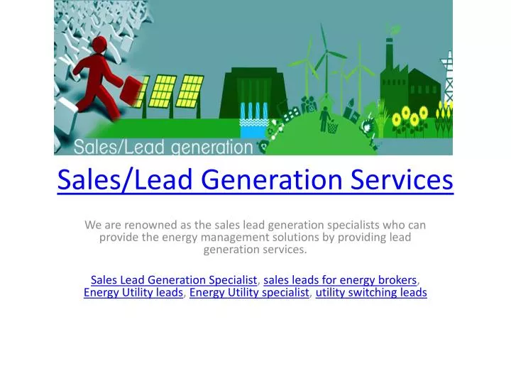 sales lead generation services