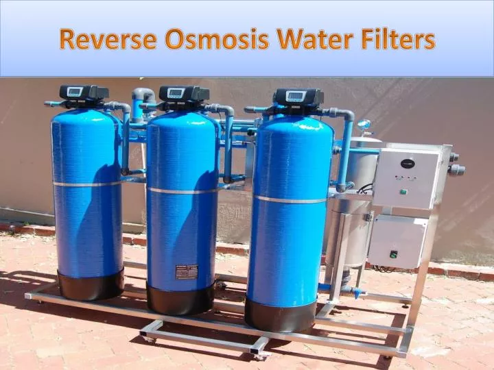 reverse osmosis water filters