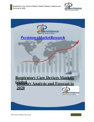 Respiratory Care Devices Market: Global Industry Analysis an