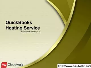 QuickBooks cloud hosting
