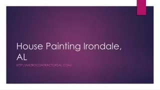 House Painting Irondale, AL,