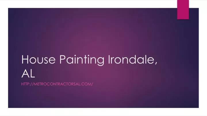 house painting irondale al